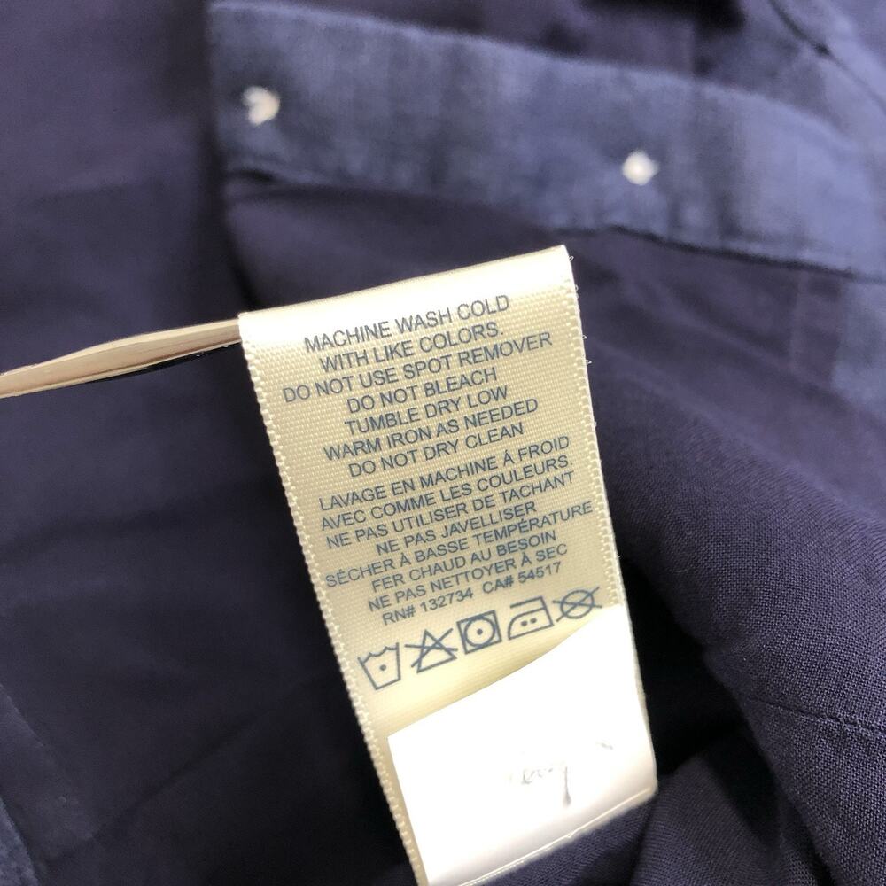 Bella Dahl Square Neck Button Front Mini Dress XS Italian Navy Linen MSRP 194$ - Picture 10 of 12